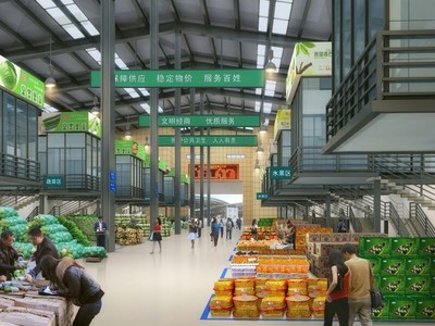 華西農副產品交易中心 筑牢食安防線，開啟便民新篇章